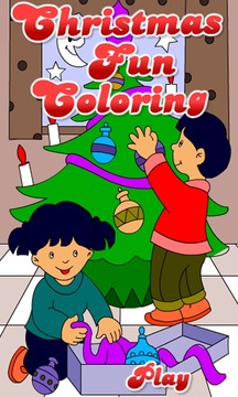 Coloring Christmas Fun游戏截图1