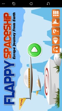 Flappy Spaceship Escape游戏截图1