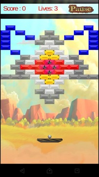 Archanoid Bricks(Arkanoid)游戏截图2