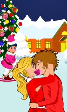 Fun Christmas Time Kiss游戏截图3