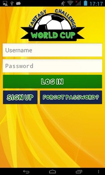World Cup Fantasy Challenge游戏截图1