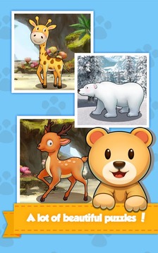 Furry Pets: Kids Jigsaw Puzzle游戏截图3