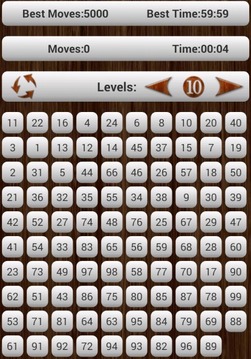 Sliding Number Puzzle 10 by 10游戏截图3