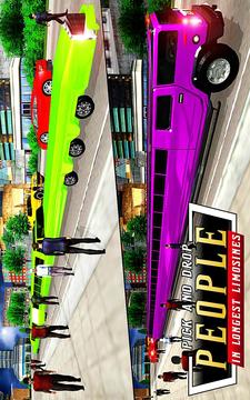 Luxury Limo Taxi Driver City : Limousine Driving游戏截图4