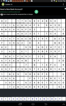 Sudoku 16游戏截图3