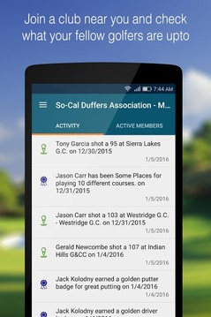 MyScorecard Golf Score Tracker游戏截图4