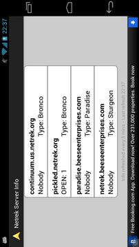 Netrek Server Info游戏截图2