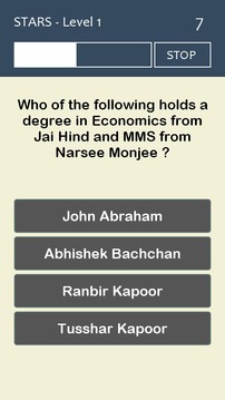 Bollywood Quiz Game游戏截图1