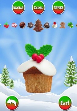 Christmas Cupcakes Maker FREE游戏截图4