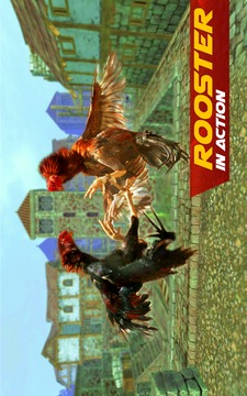 Rooster Wild Fighting : Farm Battle Run游戏截图1