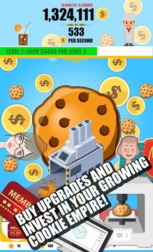 Cookie Clicker: Bakery Empire游戏截图2