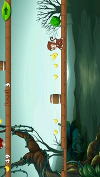 Monkey Jump In Rainforest游戏截图2