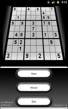 B-Doku Sudoku游戏截图1