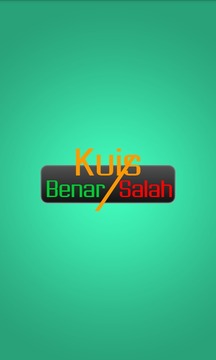 Kuis Benar Salah游戏截图1