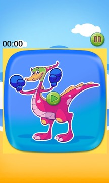 Dinosaur Sports Sliding Puzzle游戏截图4