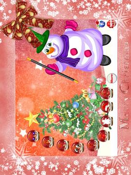 Christmas Snowman Dress Up游戏截图1