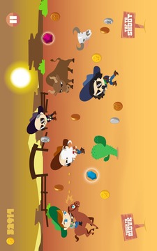 Sheriff Bandito Kids Showdown游戏截图4