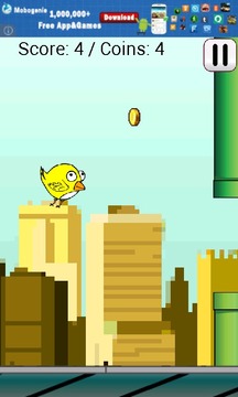 Clumsy City Bird游戏截图2