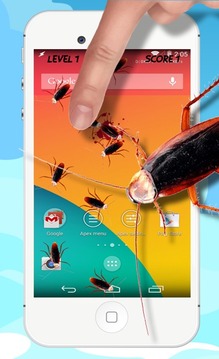 Cockroach in Phone Fun Joke游戏截图3