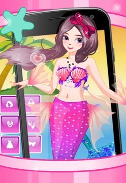 Nature Mermaid Dress Up游戏截图1
