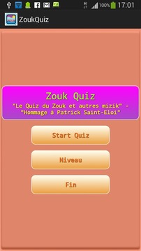 Le Quiz du Zouk et Kizomba ! !游戏截图1