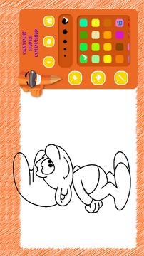 Cartoon Smurf Colouring游戏截图3