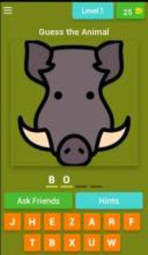 Animals Park: Guess The Animals Quiz游戏截图1