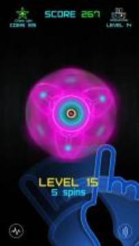 Fidget Spinner- Neon vs Lava spinning游戏截图3