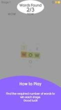 Wordflow - Radical Crossword Gameplay游戏截图5