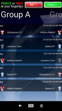 Champions League Predictor游戏截图3