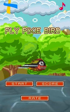 Fly Pixie Bird游戏截图1
