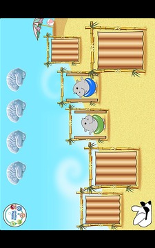 Hiding Hippos Memory Game Free游戏截图2