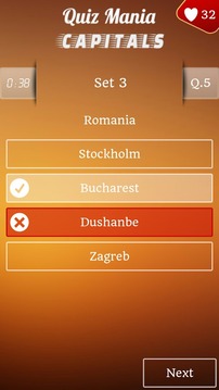 Quiz Mania : Capitals游戏截图5