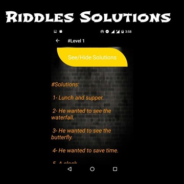 Riddles-Just 225 Riddles游戏截图1