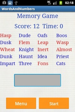 Words & Numbers游戏截图4