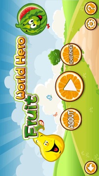 Fruit World Hero (FREE)游戏截图1