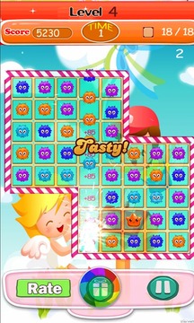 Candy Face Heroes游戏截图5