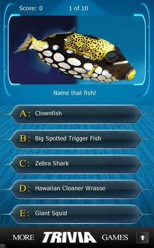 Name that Fish Trivia游戏截图4