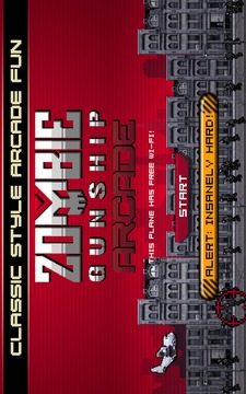 Zombie Gunship Arcade游戏截图1