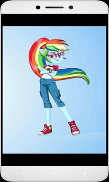 Dress Up Rainbow Dash MLPEGame游戏截图2