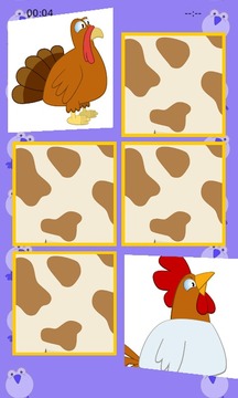 Farm Animal Fun Memory Puzzle游戏截图4