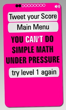 Simple Math Under Pressure游戏截图3