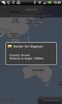 Casual Map Quiz游戏截图3