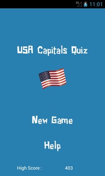 USA State Capitals Quiz游戏截图1