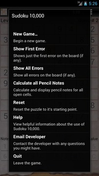 Sudoku 10,000 Trial游戏截图3