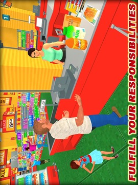 超级爸爸模拟器 - 快乐爸爸虚拟家庭游戏截图3