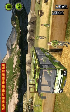 US Army Coach Bus Simulation游戏截图2