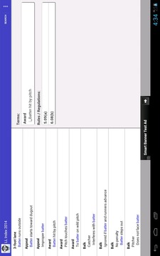 LLUmpires.com Rules Index 2014游戏截图3