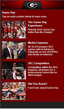 Georgia Basketball Kricket App游戏截图3