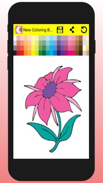 Coloring Book Flowers New 2018游戏截图2